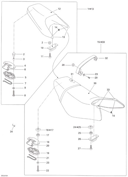 シート リア,フロント