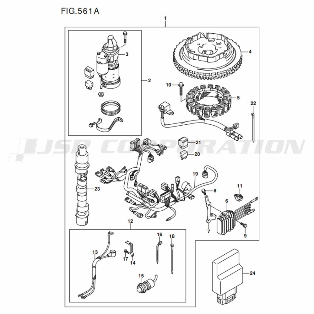 OPT:STARTING MOTOR :M-STARTER
