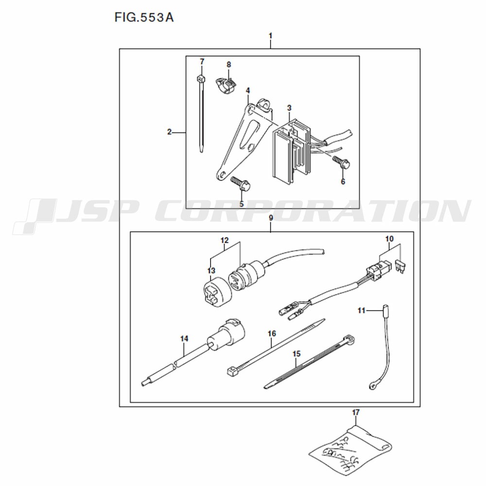 OPT:ｴﾚｸﾄﾘｶﾙ(MANUAL STARTER) DF9.9B