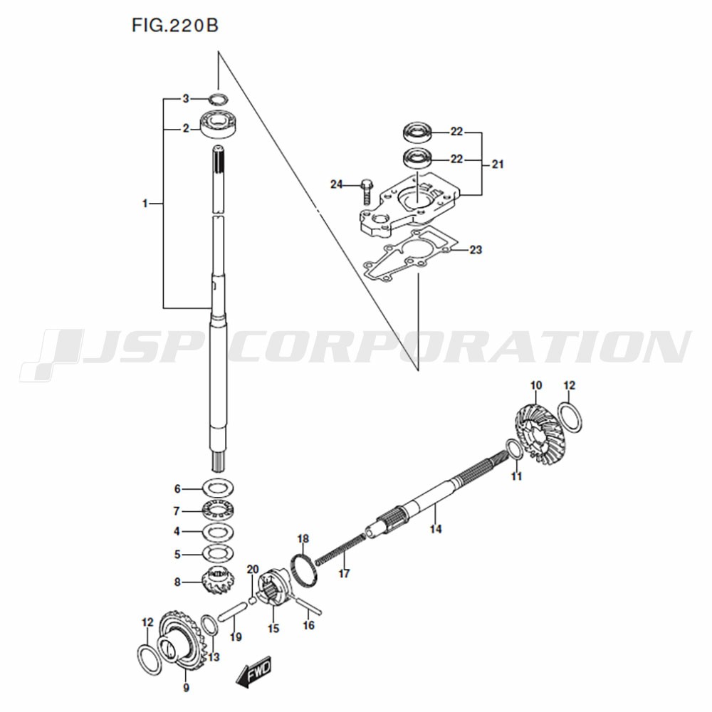 ﾄﾗﾝｽﾐﾂｼﾖﾝ (DF9.9BR)