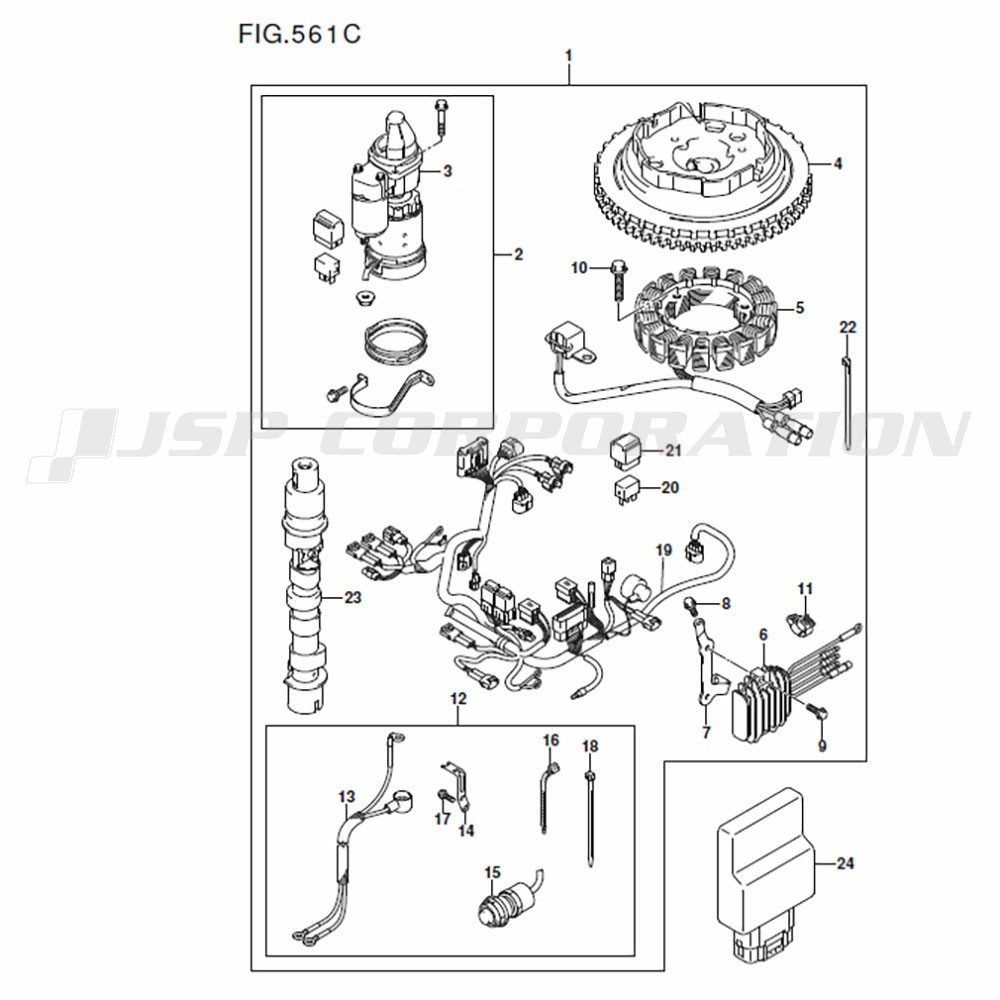 OPTｽﾀｰﾃｨﾝｸﾓ-ﾀMANUALSTARTER 20A:M-STARTER