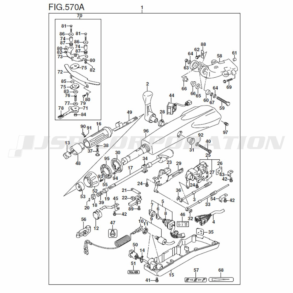 ｵﾌﾟｼﾖﾝ:ﾃｲﾗ ﾊﾝﾄﾞﾙ70A80A90A100B