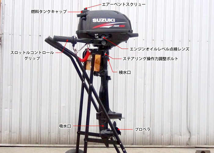 スズキ2馬力船外機 DF2 が一番詳しいサイト|ネオネットマリン