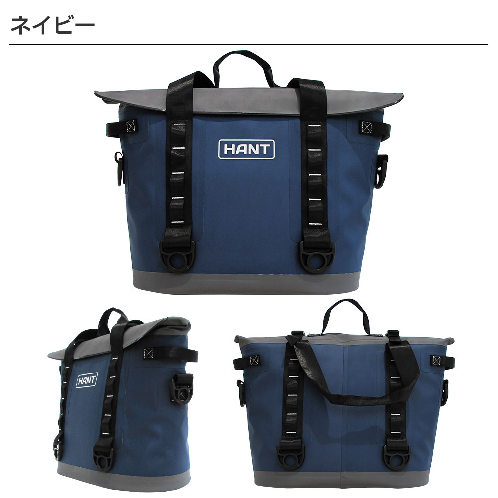 展示品】ソフトクーラーボックスF20 ブラック HANT(ハント