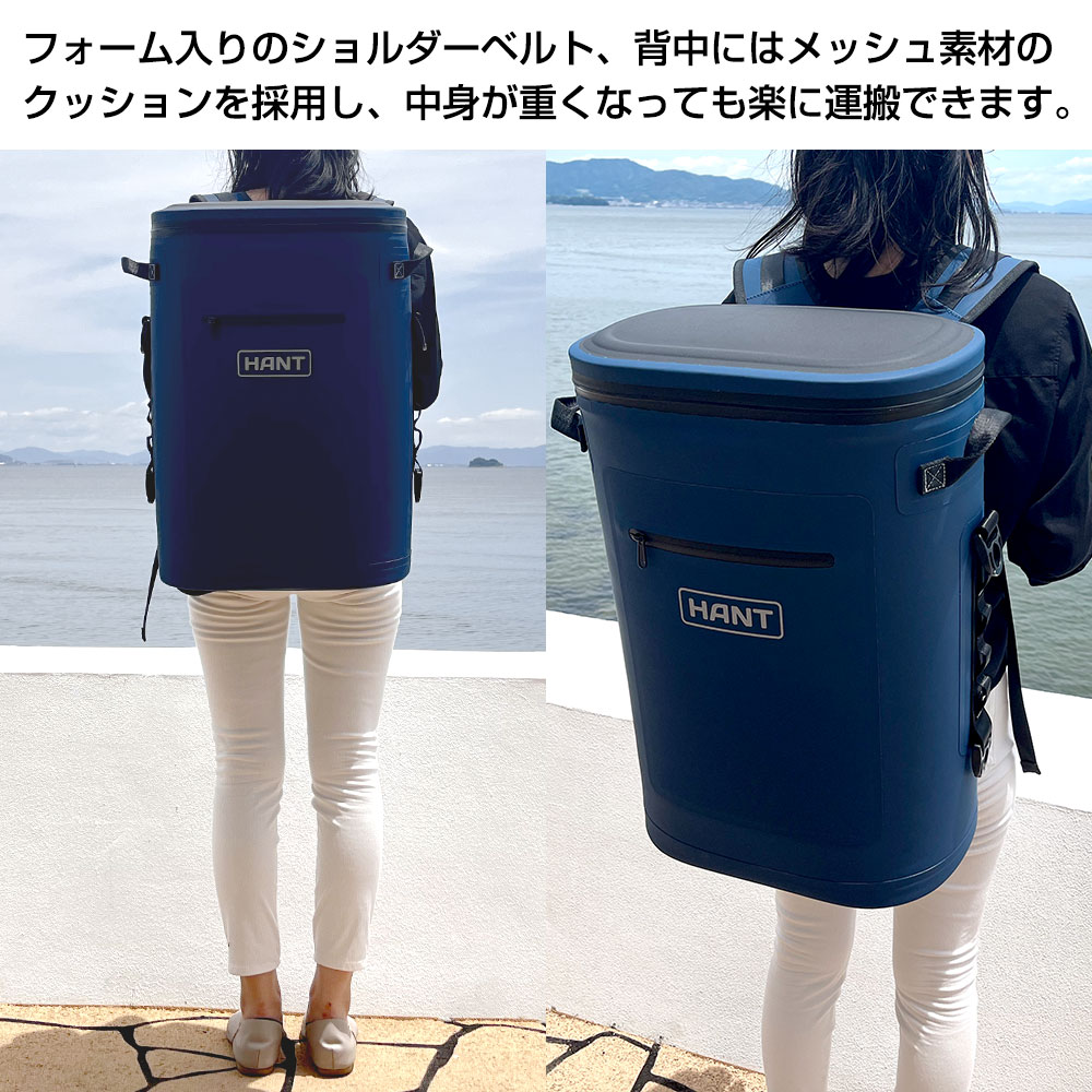 展示品】ソフトクーラーボックス30 ブラック HANT(ハント)｜ネオ