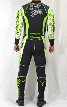 フレックスレオパード ジャケット＆ジョン QUAKYSENSE(クエーキ―センス