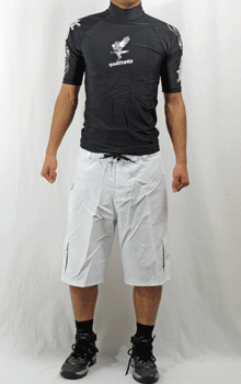 ラッシュガードイーグル 長袖 FRONT