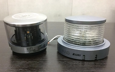 小糸はプラスティック製 伊吹はアルミ製