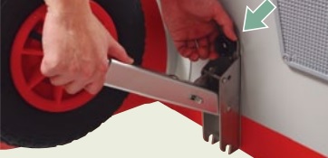 ランチングホイール 40cm(8インチ)タイヤ 1個 JOYCRAFT(ジョイ