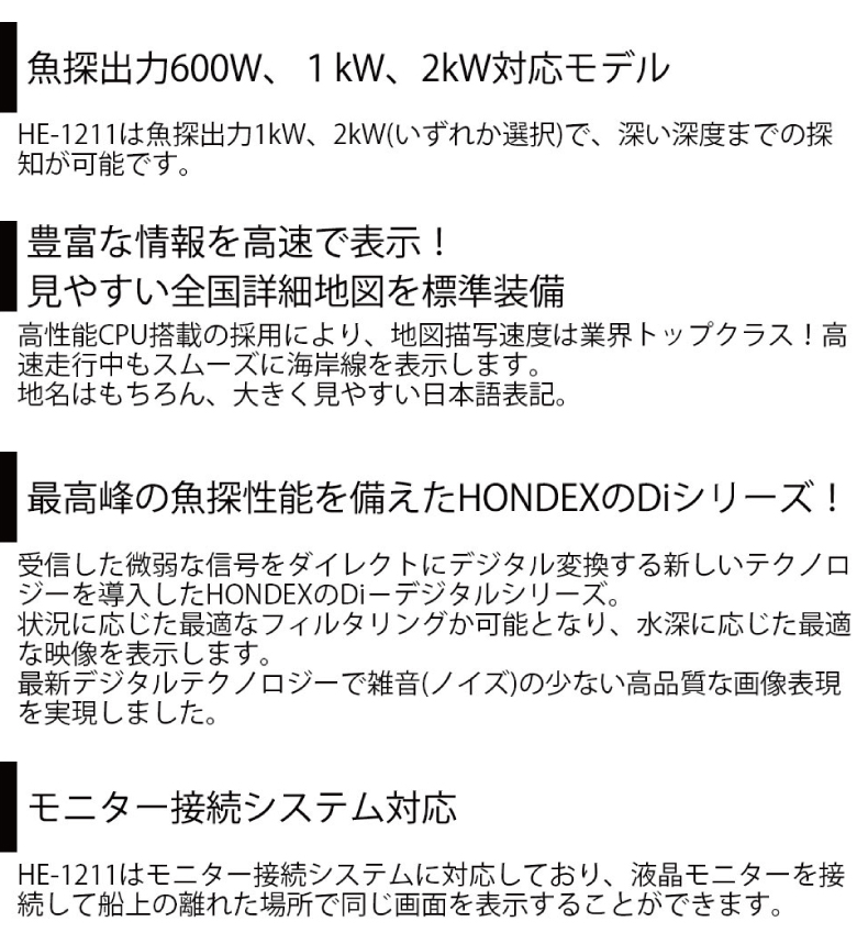 全国詳細地図を標準搭載・最高峰の魚探性能