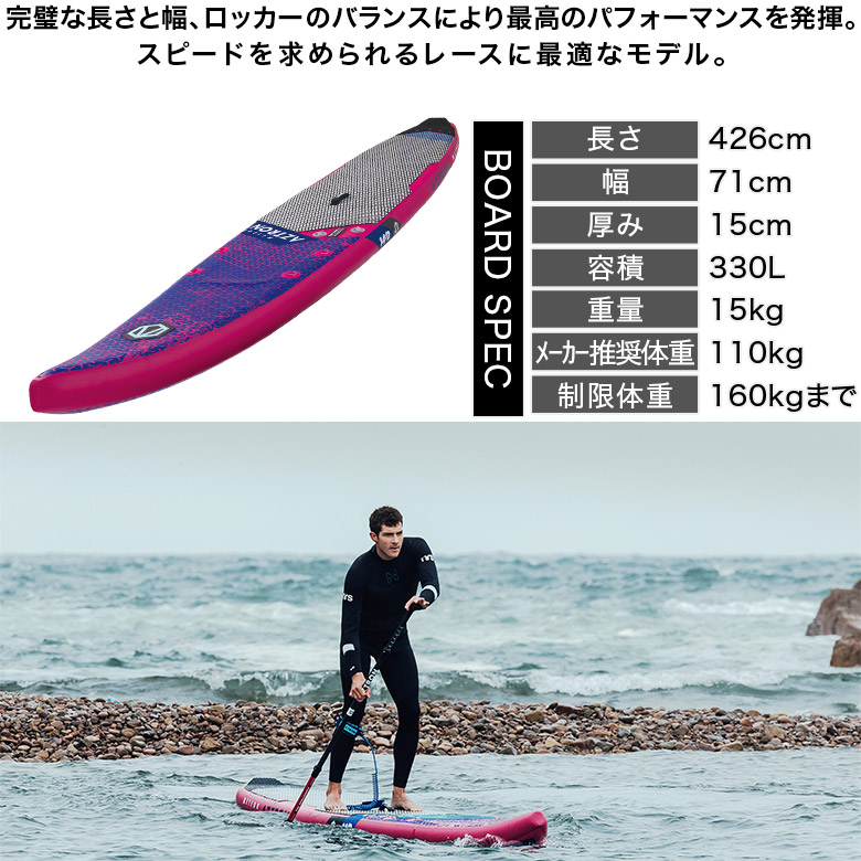 METEOR ミーティア SUP（スタンドアップパドルボード