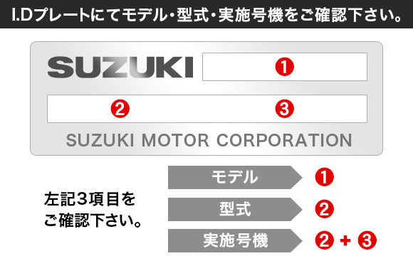 スズキ　50M10・M10D・M15・M15D、52M11・M16パーツリスト➀