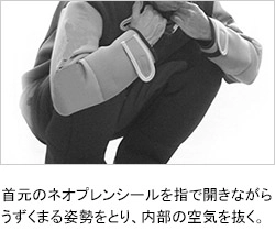 ネオプレン着用手順6