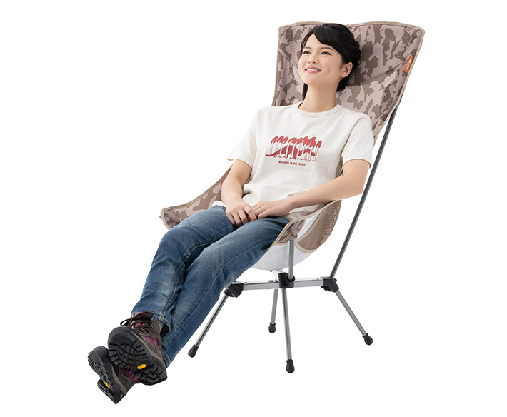 長時間快適なハイバック