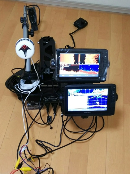 ECHOMAP Plus 95sv、GT52HW-TM振動子の装着例-01