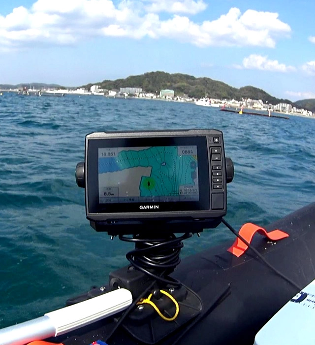 Echomap Plus 75sv＋GT52HW-TM振動子の装着例-01