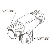 3/8”ホース継ぎ手HF5530(3個入)