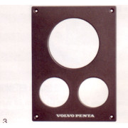 Instrument framefor flush mounted　EVC instruments