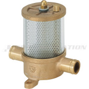 一体型ホース用単式海水濾器