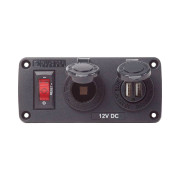 12V＆USB ソケットパネル4363
