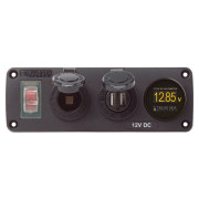 12V＆USB ソケットパネル4366