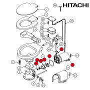 モーターASSY 12V