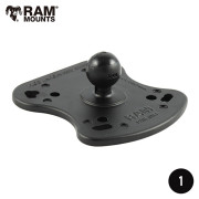 魚探マウント(変形座)RAM-B-107B