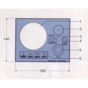 Instrument panel, standard
