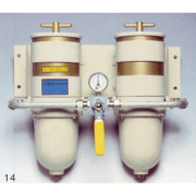 DOUBLE FUEL FILTERWATER SEPARATOR,DIESEL ENGINES
