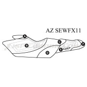オリジナルカラーシートカバーYAM FX-SHO(12-13)/HO(12-16)/SVHO(14-18)