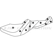 肉盛りクルーザーシートカバーULTRA LX(07-08)/250X/260X/300X/310X(14-18)SE除く
