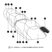 オリジナルシートカバーFX-C HO(19-24)/FX-C SVHO(19-24)