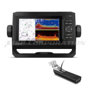 ECHOMAP UHD 62cv GPSアンテナ内蔵6インチCHIRP魚探日本語メニュー対応