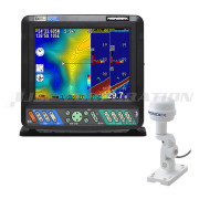 HE-8S GPSアンテナ外付仕様8.4型カラー液晶GPSプロッター魚探 600W 50/200kHz 2周波