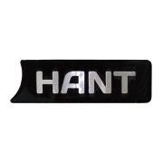 ロゴプレート（ブラック）HANTクーラーボックス用