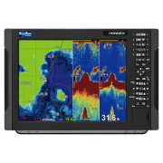 HDX-12C 12.1型カラー液晶GPSアンテナ内蔵仕様クリアチャープ GPSプロッター魚探