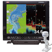 HE-151S-WB GPSアンテナ外付仕様15型カラー液晶ワイドバンド GPSプロッター魚探