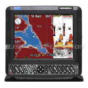 HE-8000 GPSアンテナ内蔵仕様8.4型カラー液晶GPSプロッター魚探