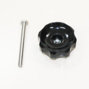 黒ノブナット(M6 50Φ)＋ボルト(M6-65)