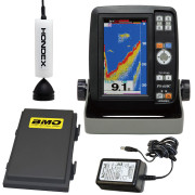 PS-610CII ワカサギパックBMOバッテリーセット 5型ワイドカラー液晶魚群探知機
