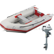 PVL-270RUロールアップフロアホンダ2馬力船外機セット