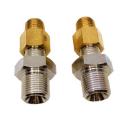 NPT1/4-PF3/8異径継手(2部品構成)