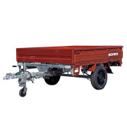 KC1000K慣性ブレーキ装着車カーゴトレーラー