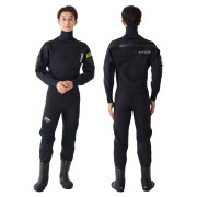 【中古】水中作業用ドライスーツブーツ付き