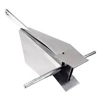 ダンホース型アンカー　ステンレス　アンカー　錨　ステンレス　4.2キロ　全国送料無料 錨 アンカー ダンフォース 中サイズ ステンレス 7kg ユニマットマリン