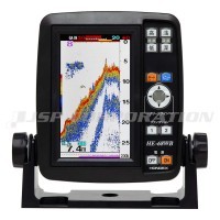 HE-68WB 5型ワイドカラー液晶 魚群探知機 TD03振動子 100W 200KHz 単周波 HONDEX(ホンデックス)｜ネオネットマリン通販