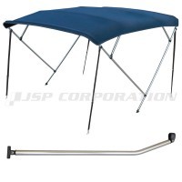 ビミニトップ 4B サポートポールセット ショートスペースタイプ(880mm) ブルー 2.1-2.3m(装着幅) OCEAN  SOUTH(オーシャンサウス)｜ネオネットマリン通販