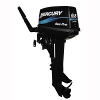 【綺麗】船外機マーキュリーシープロ9.8馬力　MERCURY SeaPro9.8　2ストS足 Mercury Marine 爆音の2ストサウンド マーキュリー シープロ 9.8馬力 L