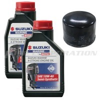 から厳選した オイル交換セット SUZUKI DF25(V2)/25A/30A SUZUKI(スズキ 10馬力未満