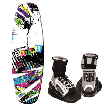 エアーヘッド　ウェイク ボード　141cm ブーヤ 135 ウェイクボード2点セット 24～30cm(ビンディング) AIRHEAD